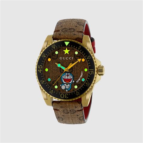 gucci hk doraemon|doraemon x gucci 40mm.